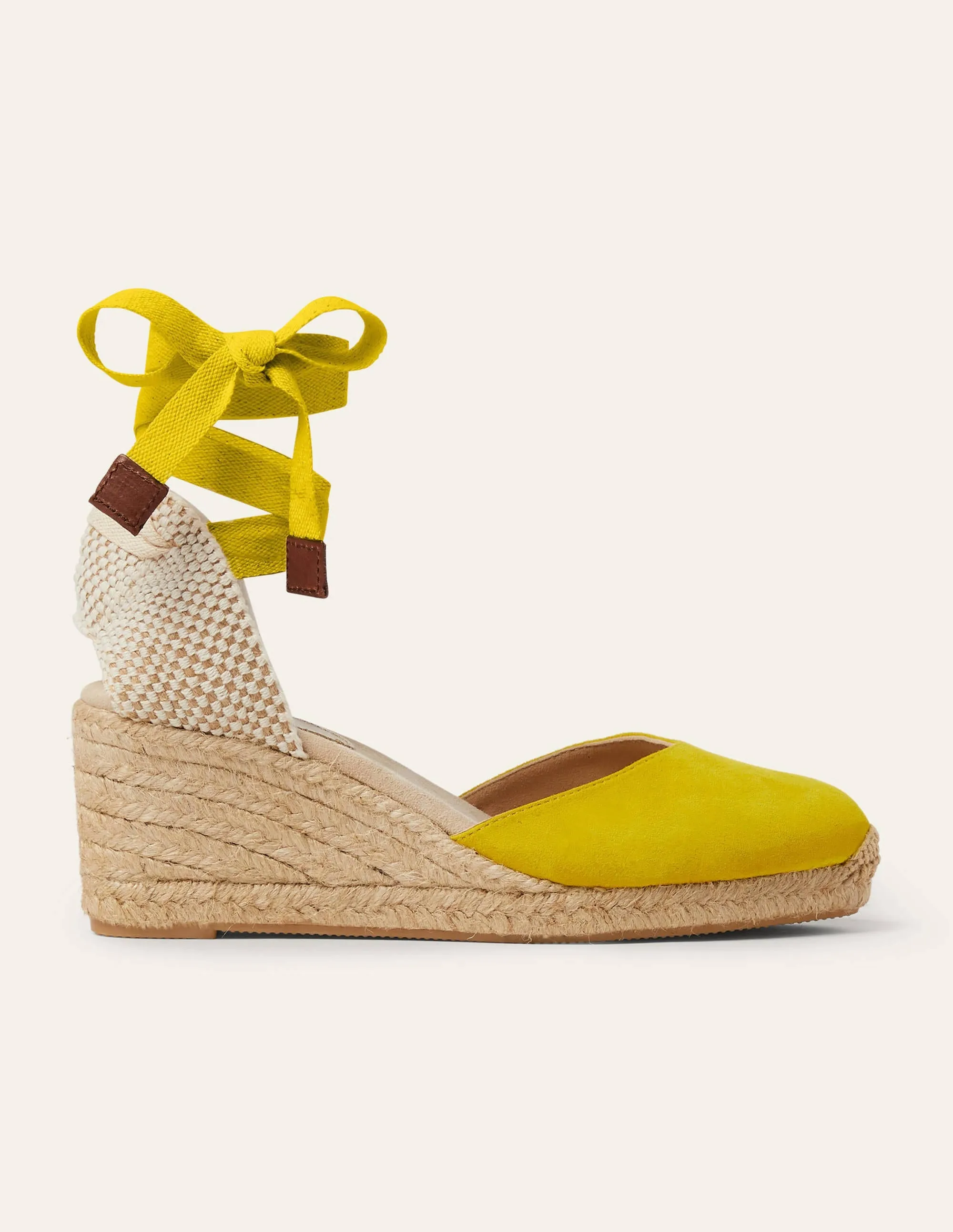 Cassie Espadrille Wedge-Chartreuse