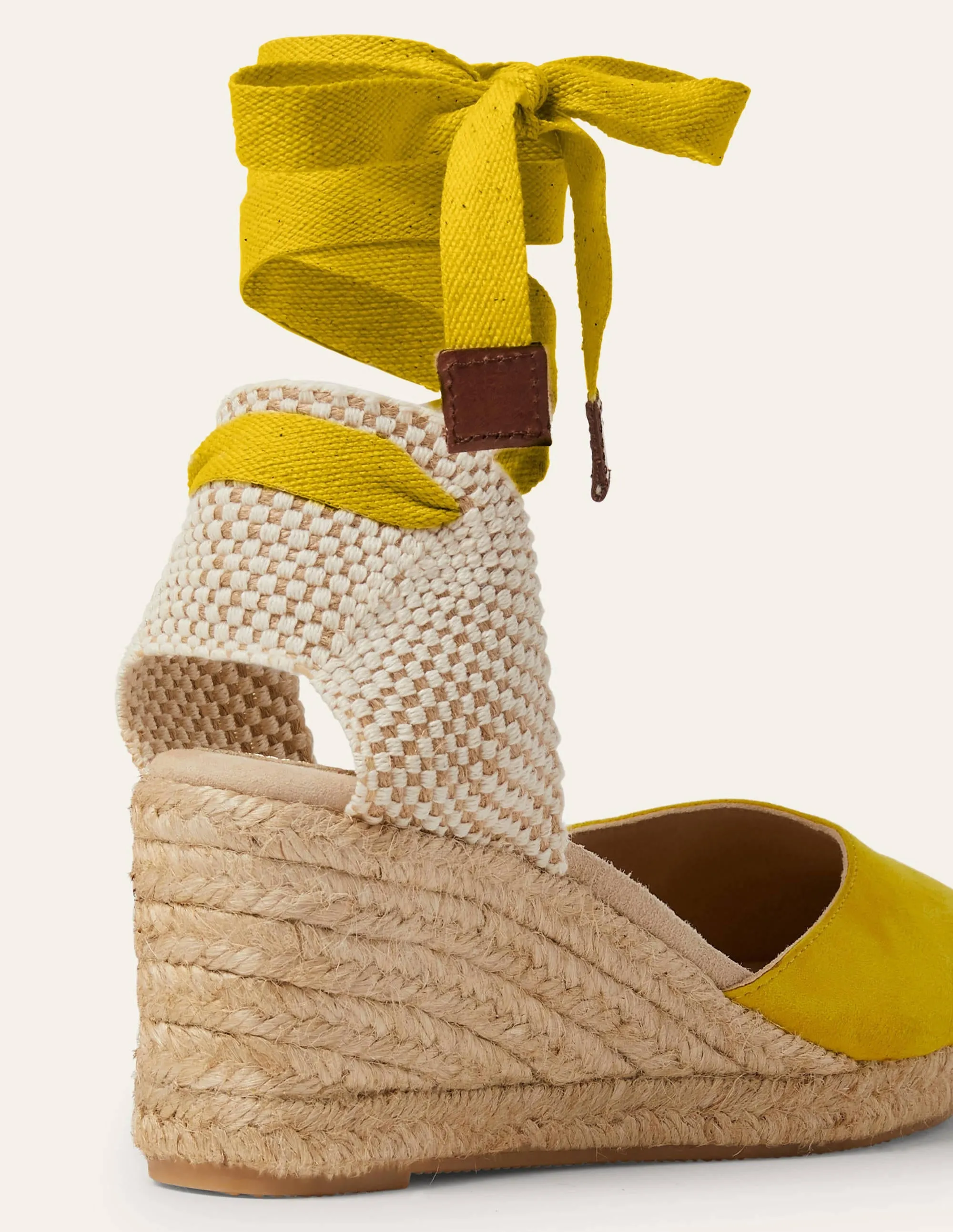 Cassie Espadrille Wedge-Chartreuse