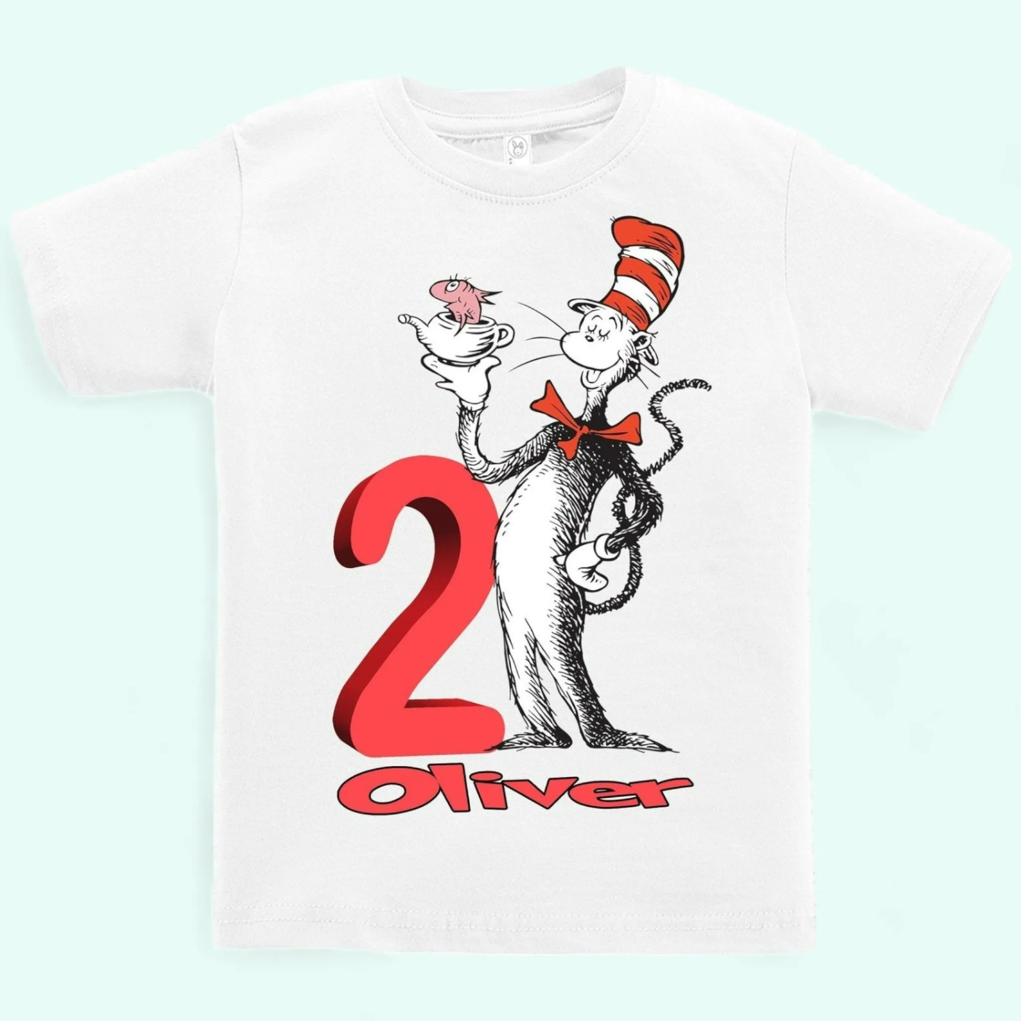 Cat in the hat shirt Toddler Cat in the Hat Birthday Shirts | Toddler Cat in the Hat personalized shirt | Custom shirts