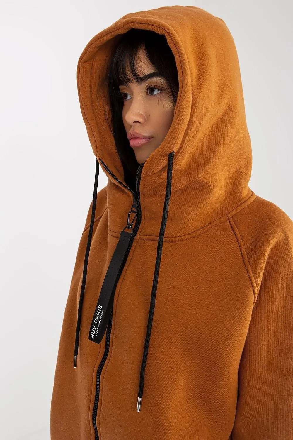 Chic Parisian-Inspired Zip-Up Hoodie for Effortless Elegance