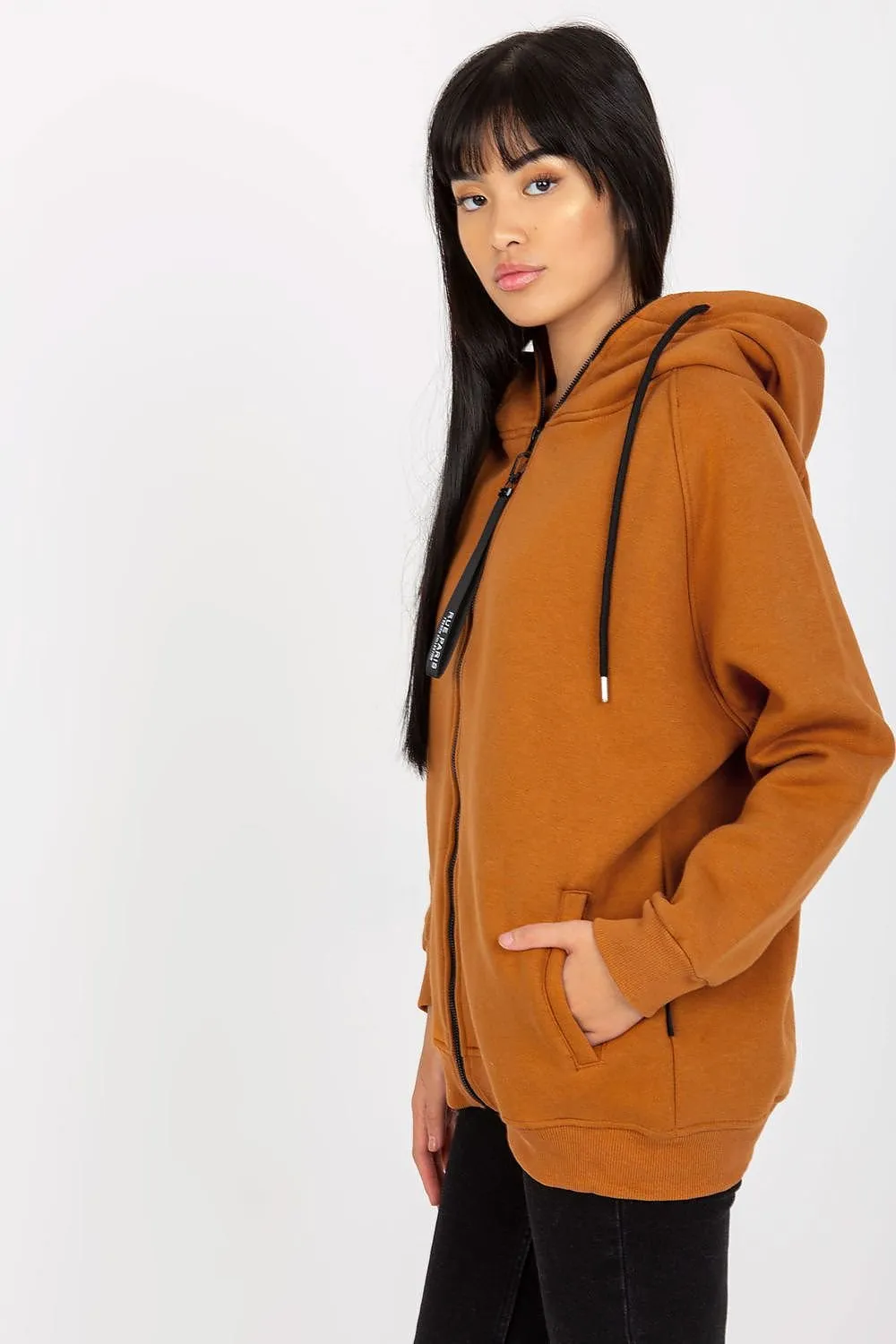 Chic Parisian-Inspired Zip-Up Hoodie for Effortless Elegance