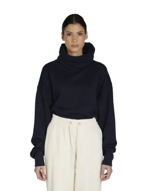 Corey Crop Cowl  Neck