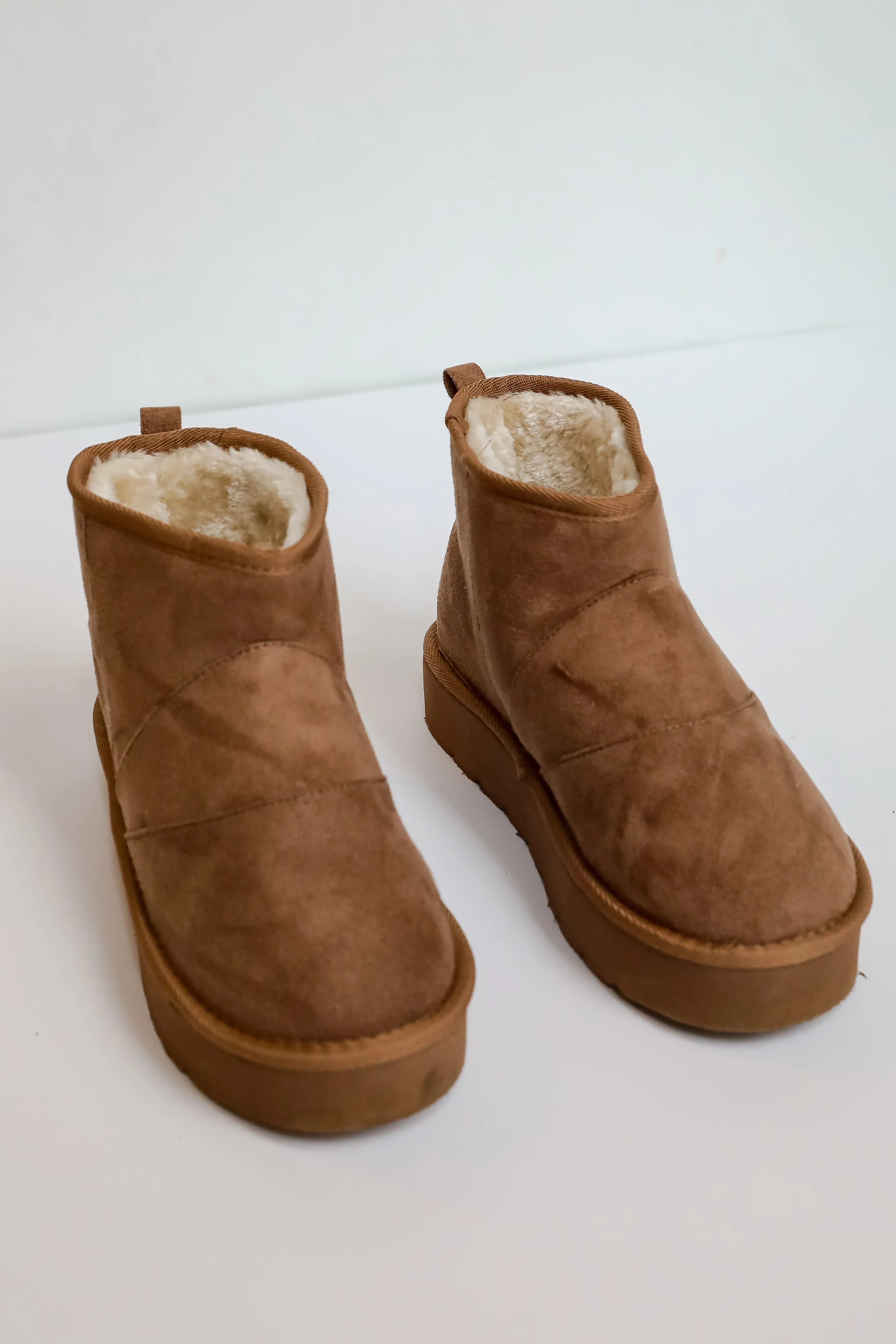 FINAL SALE - Mountain Weekend Mini Platform Booties - DOORBUSTER