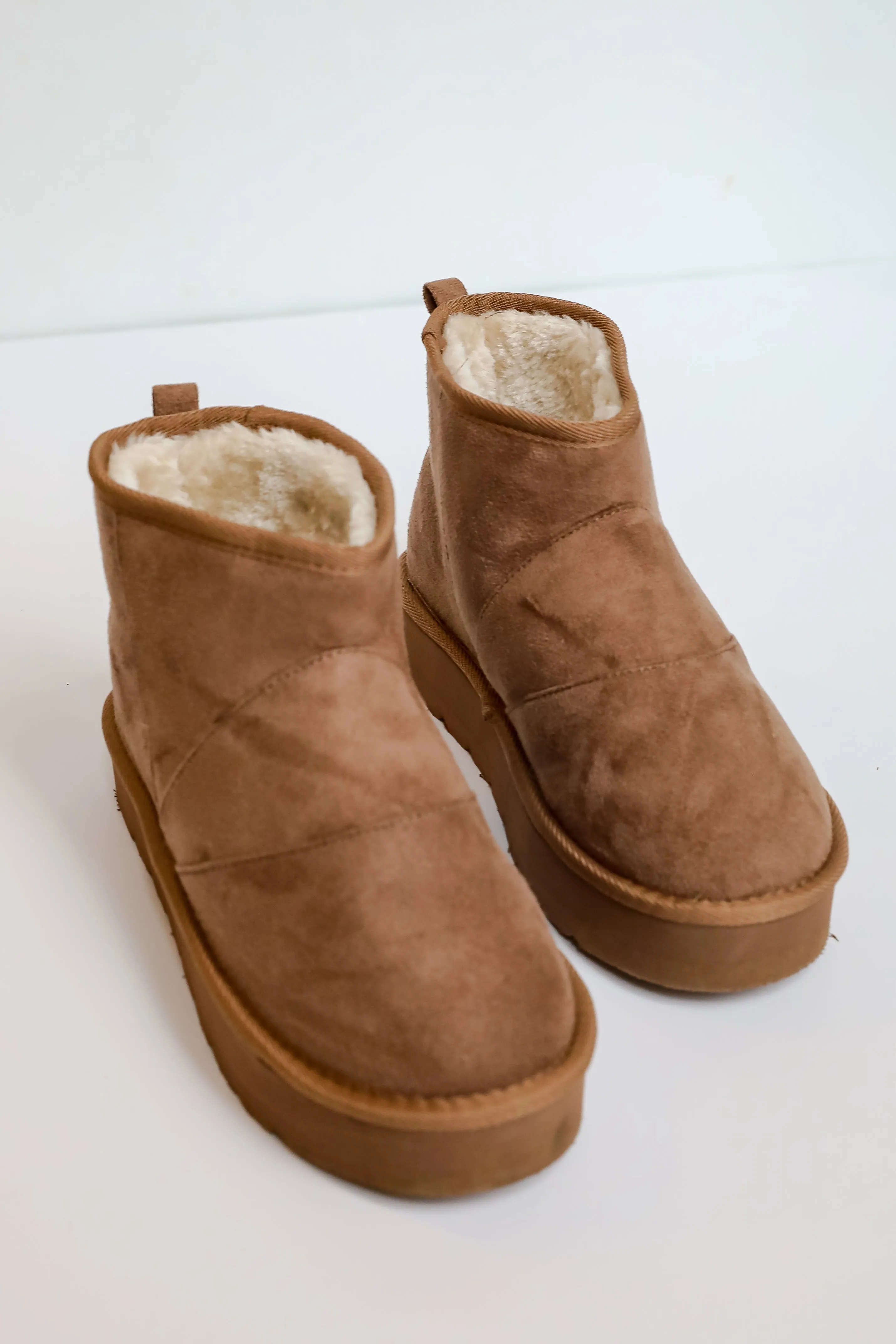 FINAL SALE - Mountain Weekend Mini Platform Booties - DOORBUSTER