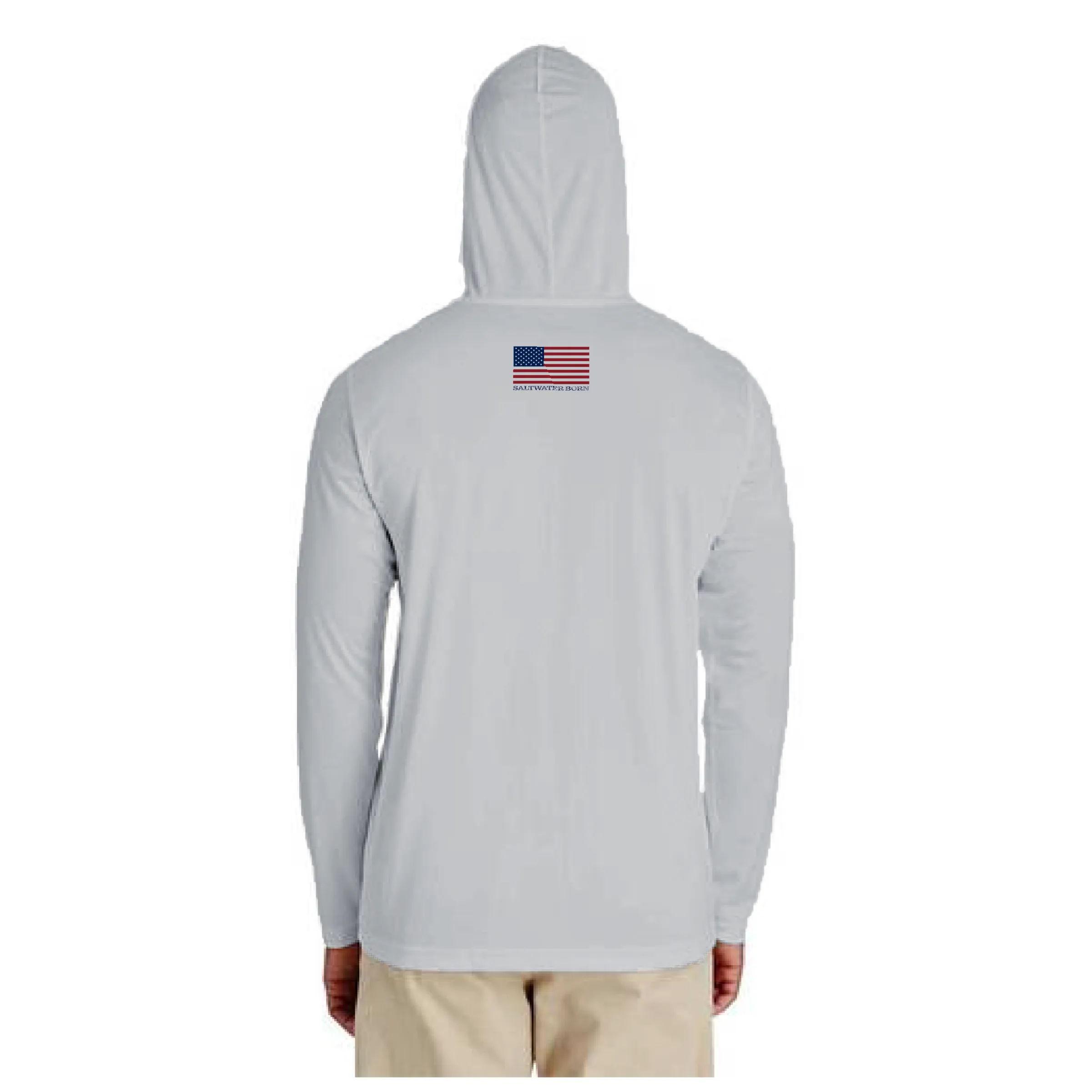 Florida USA Long Sleeve UPF 50  Dry-Fit Hoodie