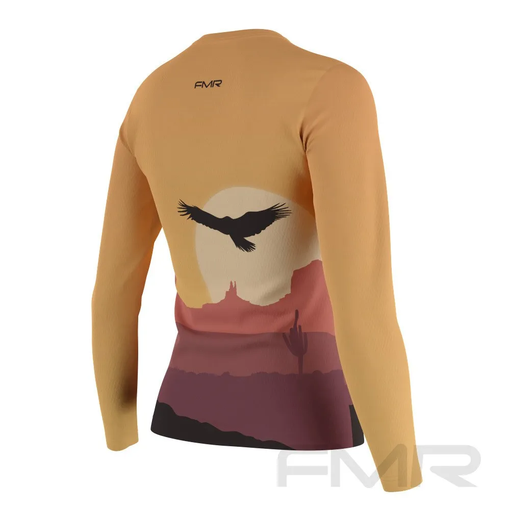 FMR Women's Western Long Sleeve Running Shirt