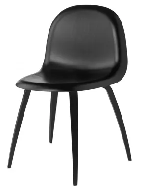 GUBI 3D Dining Chair - Wood Base with Wood Seat