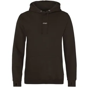 Heavyweight Script Hoodie Jet Black