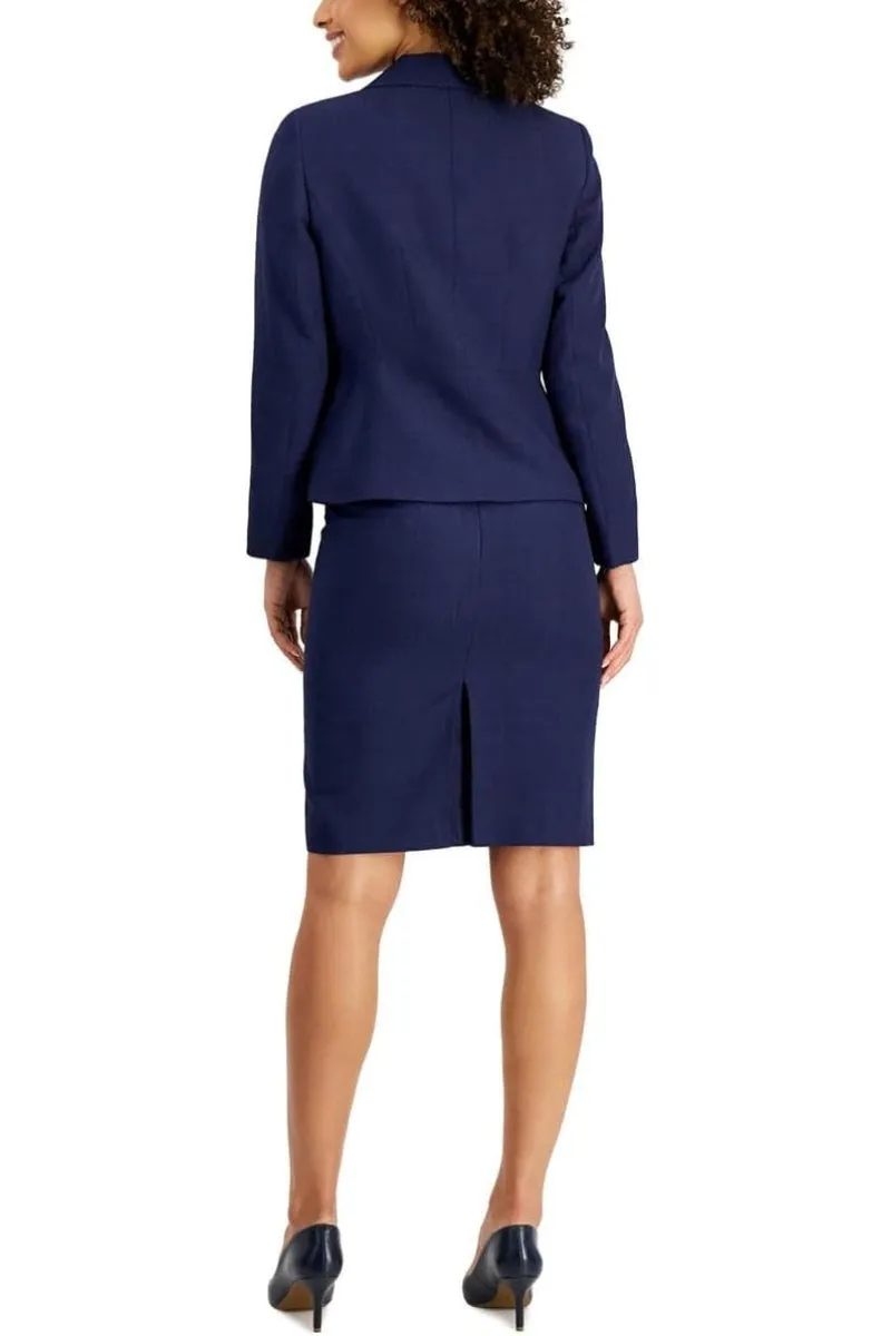 Le Suit Jacket Skirt Suit (Plus Size)