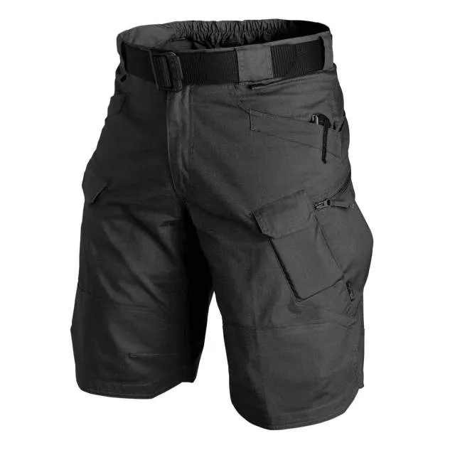 Men Classic Tactical Shorts Upgraded Waterproof Quick Dry Multi-pocket Short Pants Outdoor Hunting Fishing Military Cargo Shorts