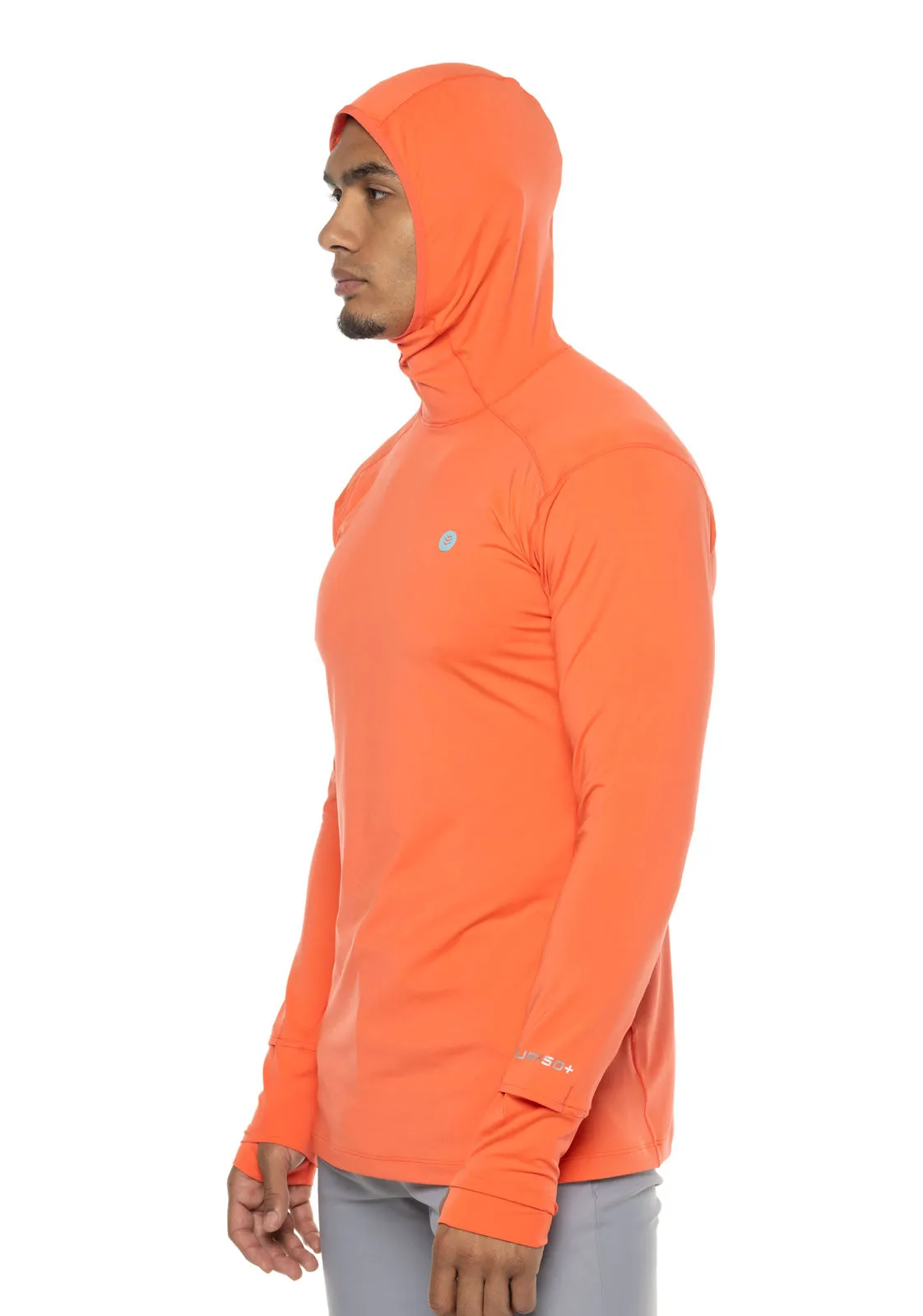 Men's Agility Performance Hoodie  |  Vivid Coral