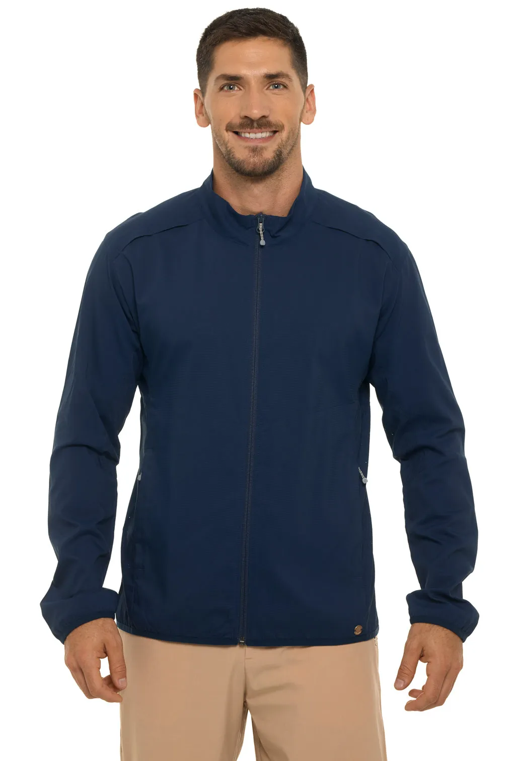 Men's Arcadian Packable Sunblock Jacket  |  Navy