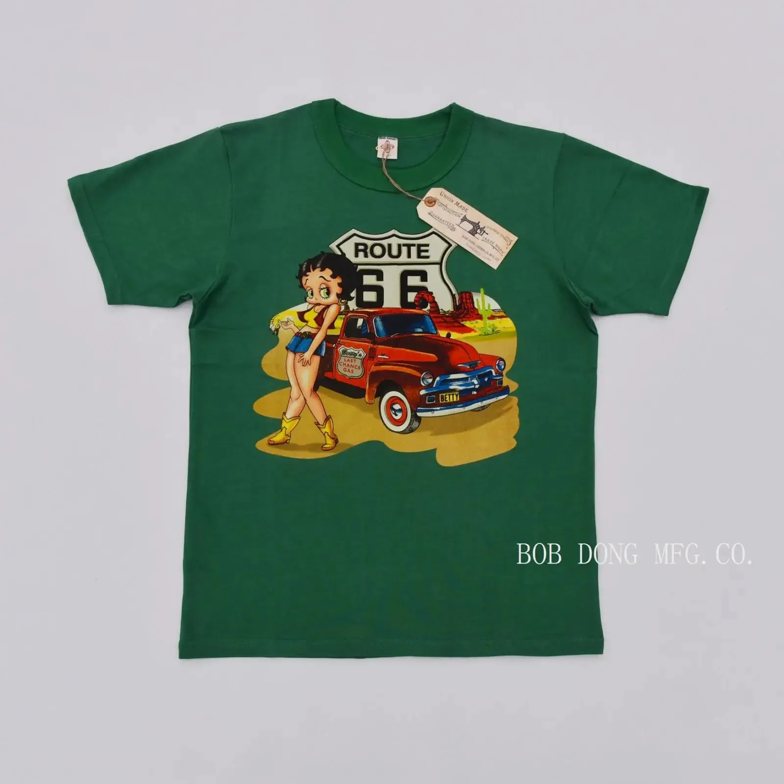 Mother Road Route 66 T-shirts - Crewneck Short Sleeved Tee Shirts