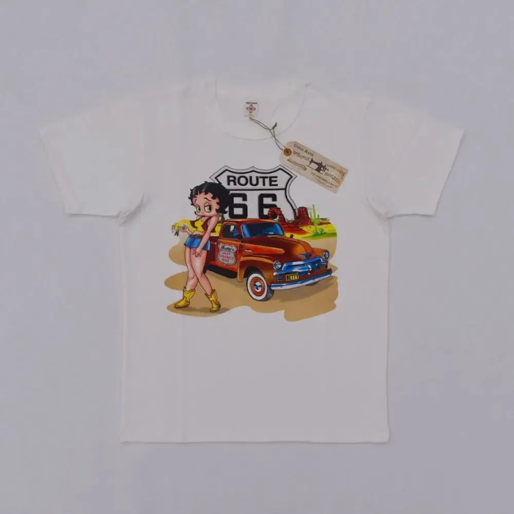 Mother Road Route 66 T-shirts - Crewneck Short Sleeved Tee Shirts