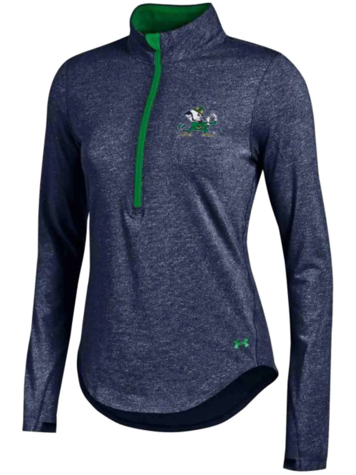 Notre Dame Fighting Irish Under Armour WOMEN Lightweight Fitted 1/4 Zip Pullover