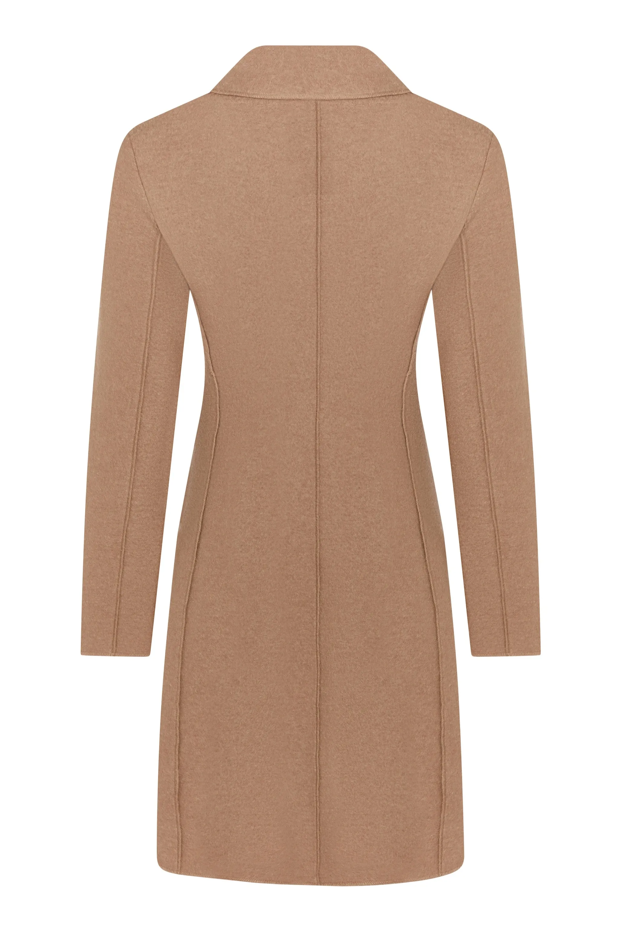 NOTTING HILL Mid Length Camel Classic Coat