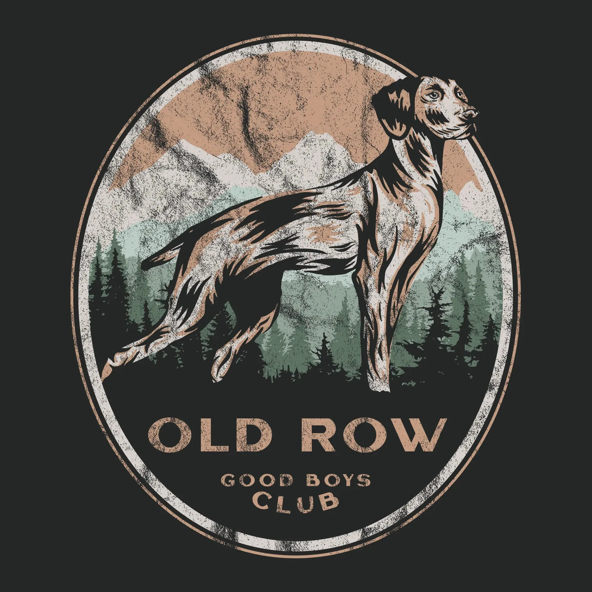 Old Row Good Boys Club Pointer Long Sleeve Tee