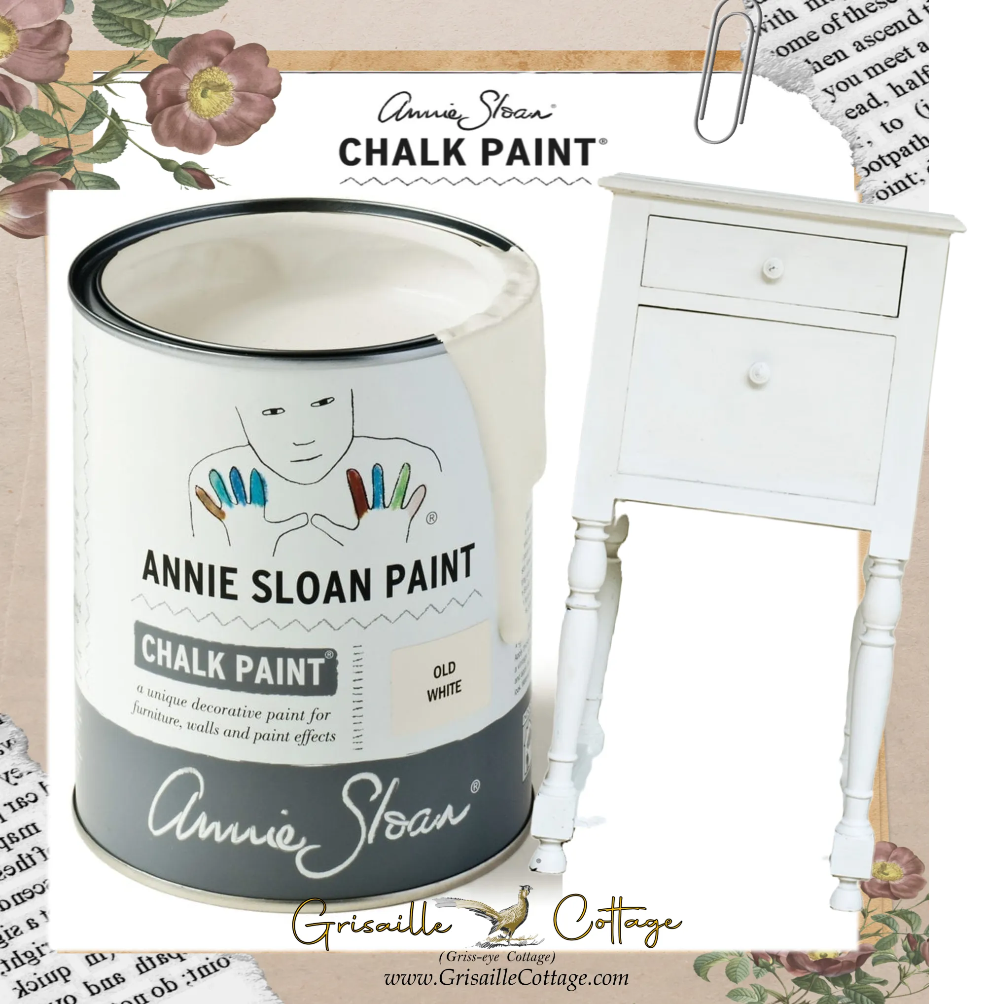 Old White -Annie Sloan Chalk Paint