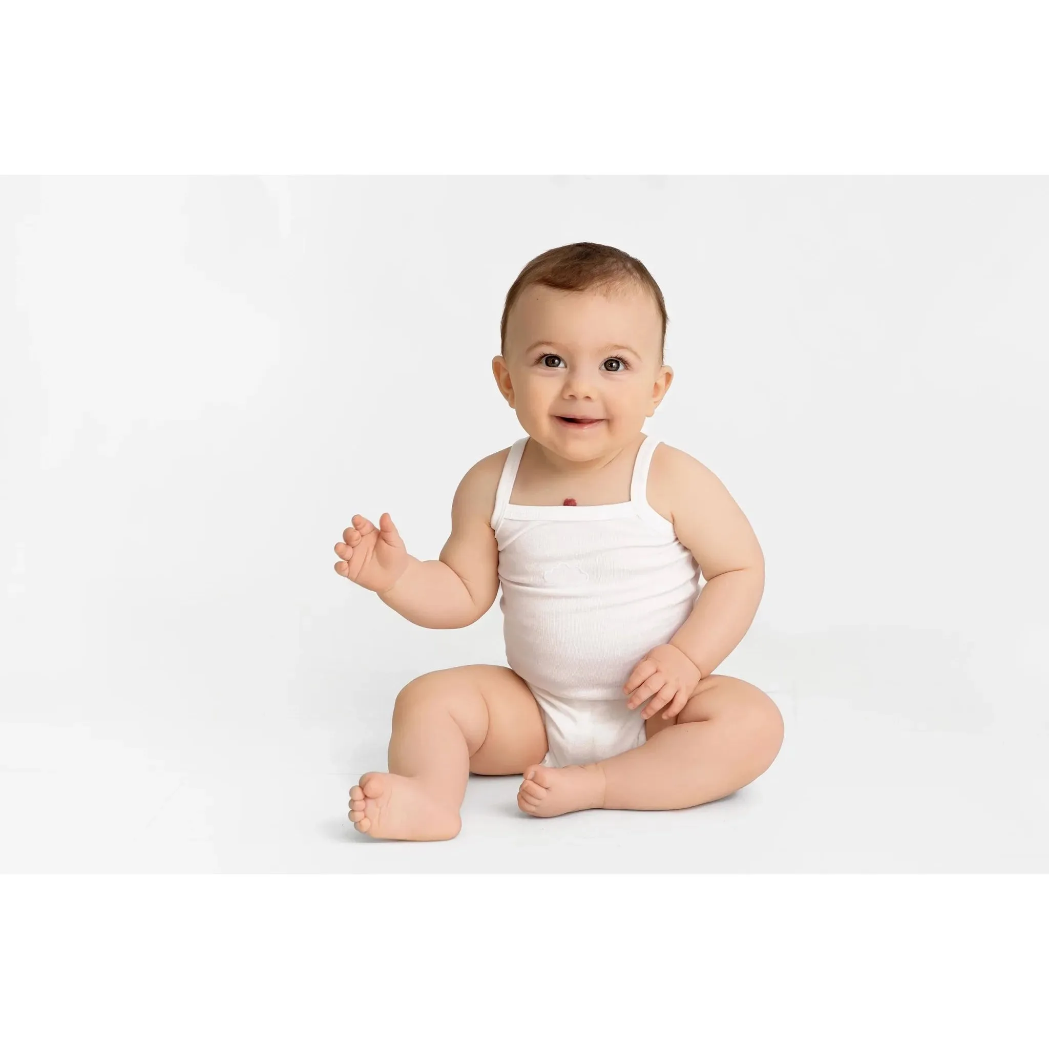 Pouf Baby Girl Undershirts-3 Pack 3-6 months