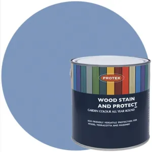 Protek Wood Stain & Protect 2.5L Cornflower