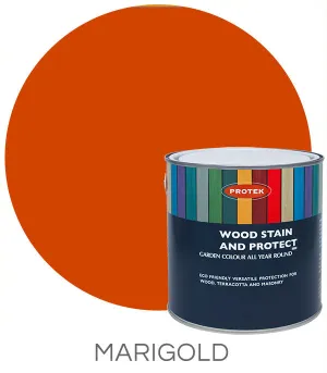 Protek Woodstain & Protect Marigold 1ltr