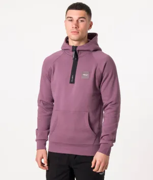 Quarter Zip Insigna Hoodie