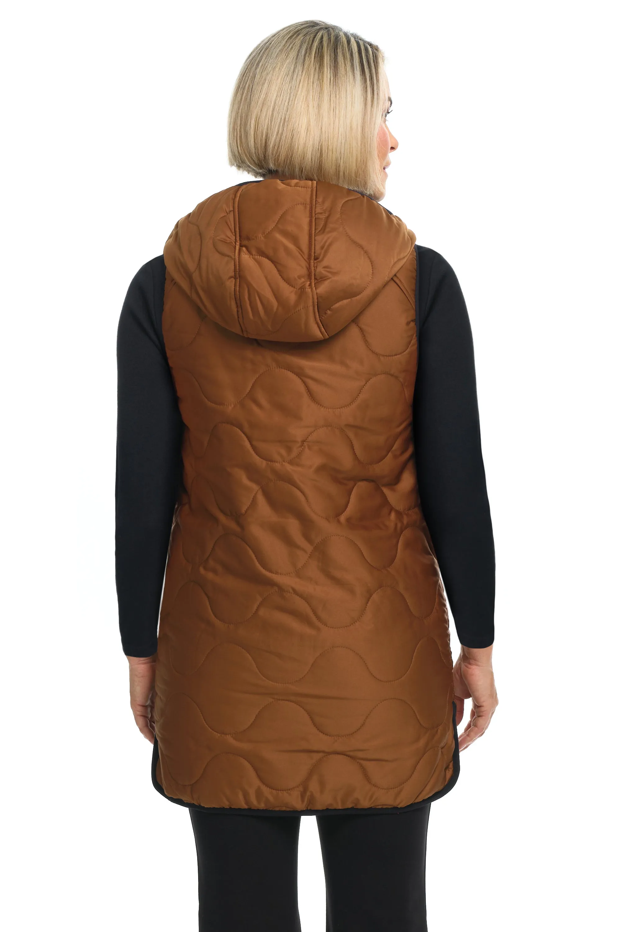 Reversible Puffer Tunic Vest