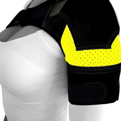 Shoulder Brace Support Compression Sleeve Reliefs Pain Dislocations And Injuries