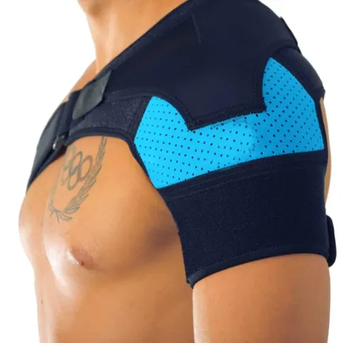 Shoulder Brace Support Compression Sleeve Reliefs Pain Dislocations And Injuries