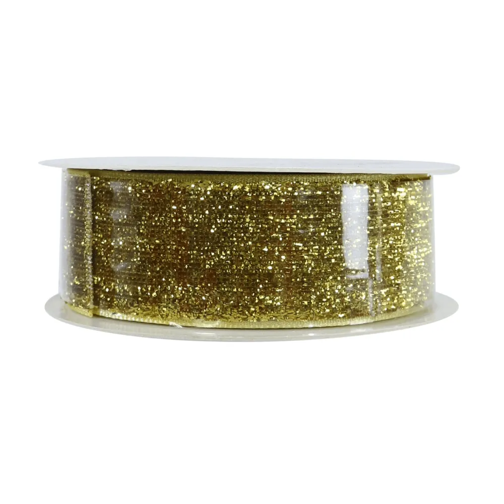 Sparkle Tinsel Ribbon Asst (25mm x 3m)