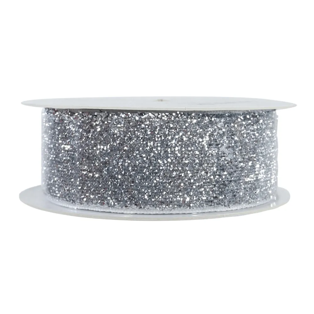 Sparkle Tinsel Ribbon Asst (25mm x 3m)