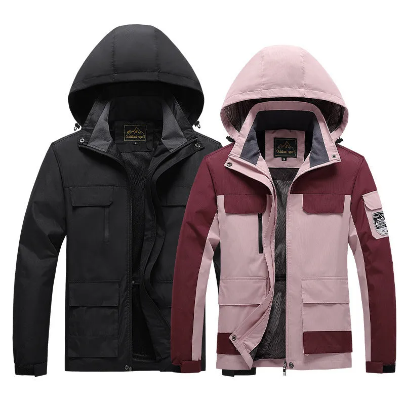 Sports And Leisure Hooded Hiking Jacket