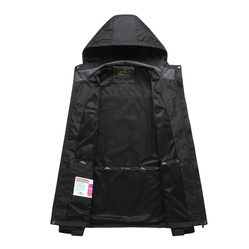 Sports And Leisure Hooded Hiking Jacket