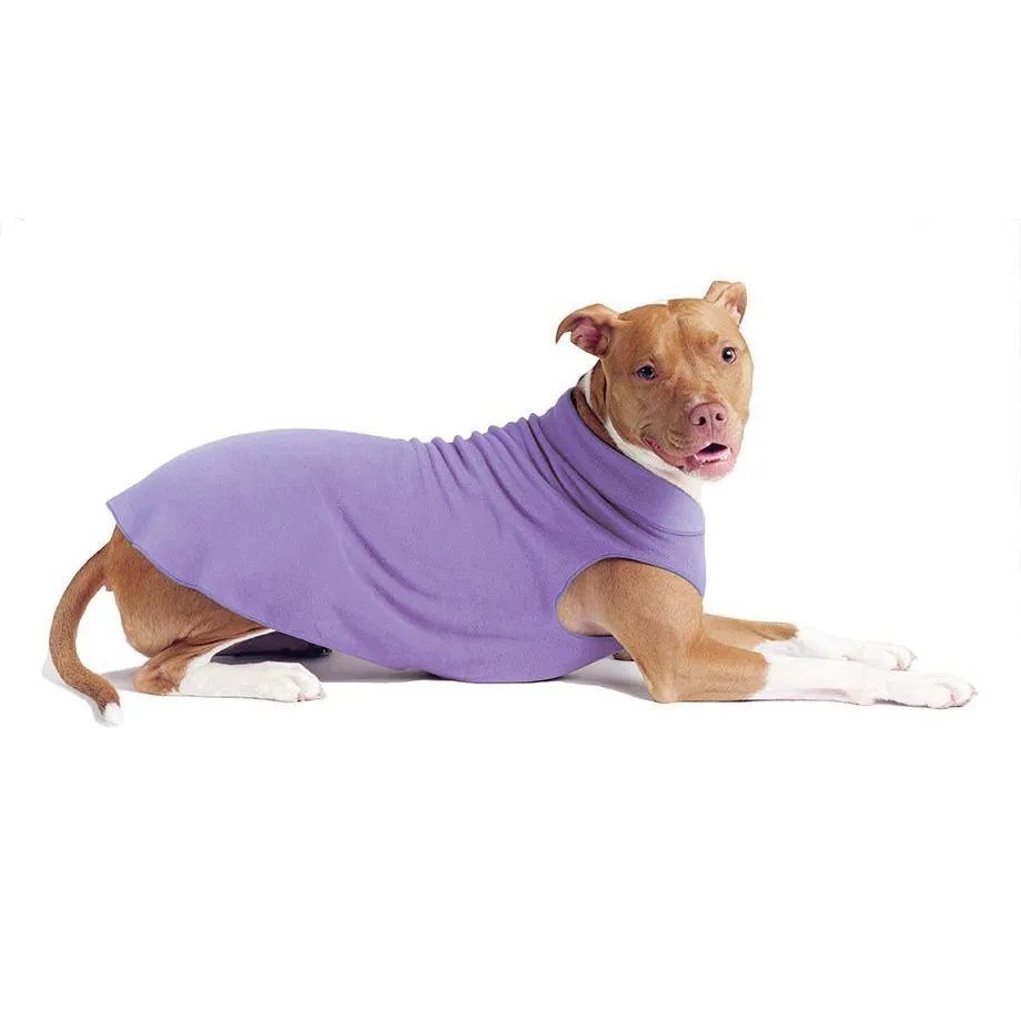 Stretch Fleece Dog Coat Lavender