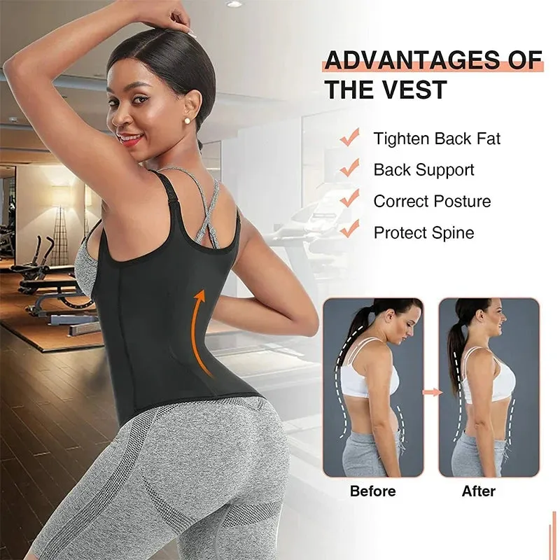 Sweat Waist Trainer Vest Slimming Corset for Weight Loss