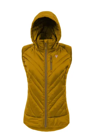 THE LIGHTFUL DOWNWOOL VEST W | Pineapple - Mustard