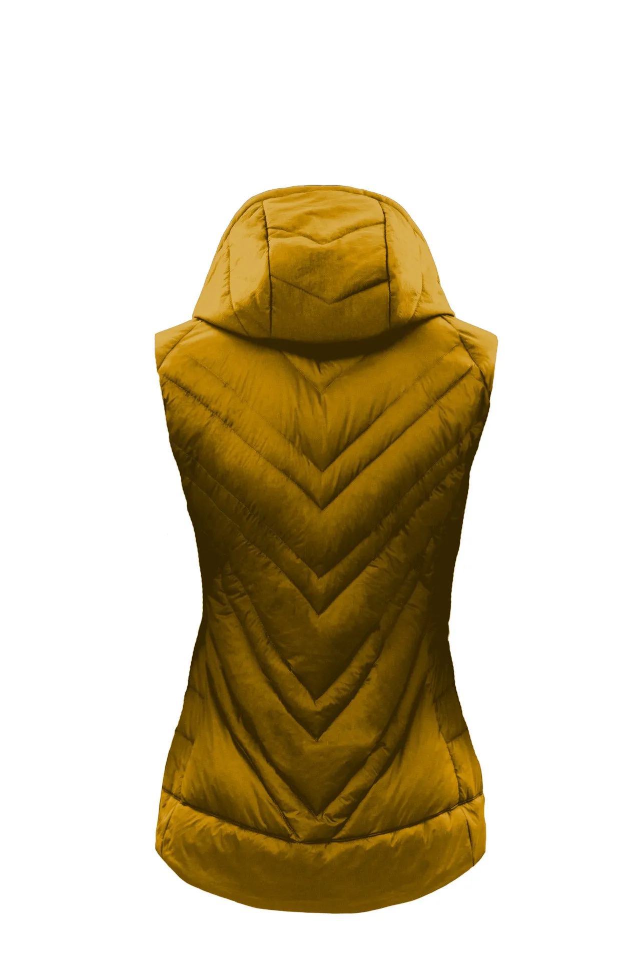 THE LIGHTFUL DOWNWOOL VEST W | Pineapple - Mustard