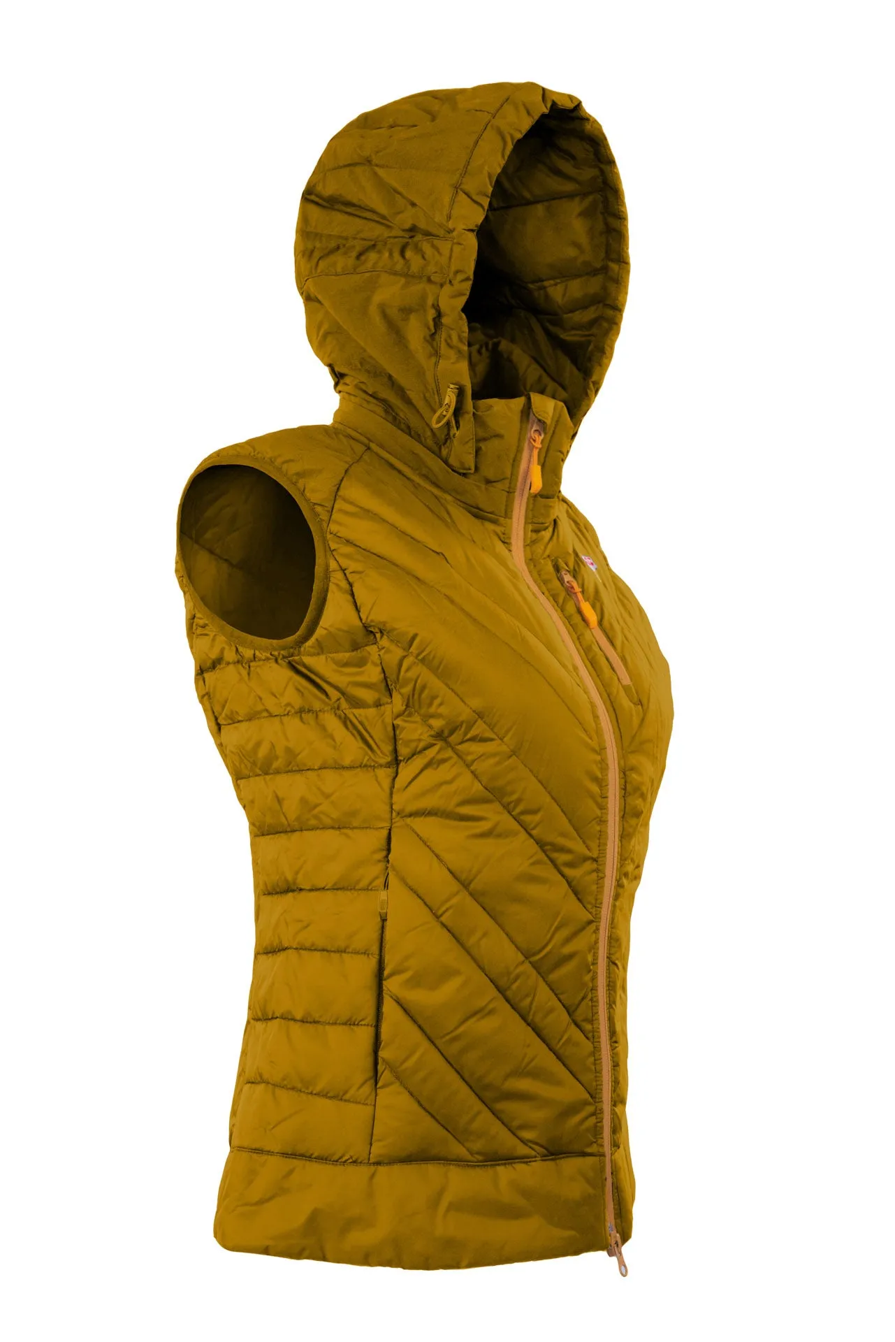 THE LIGHTFUL DOWNWOOL VEST W | Pineapple - Mustard