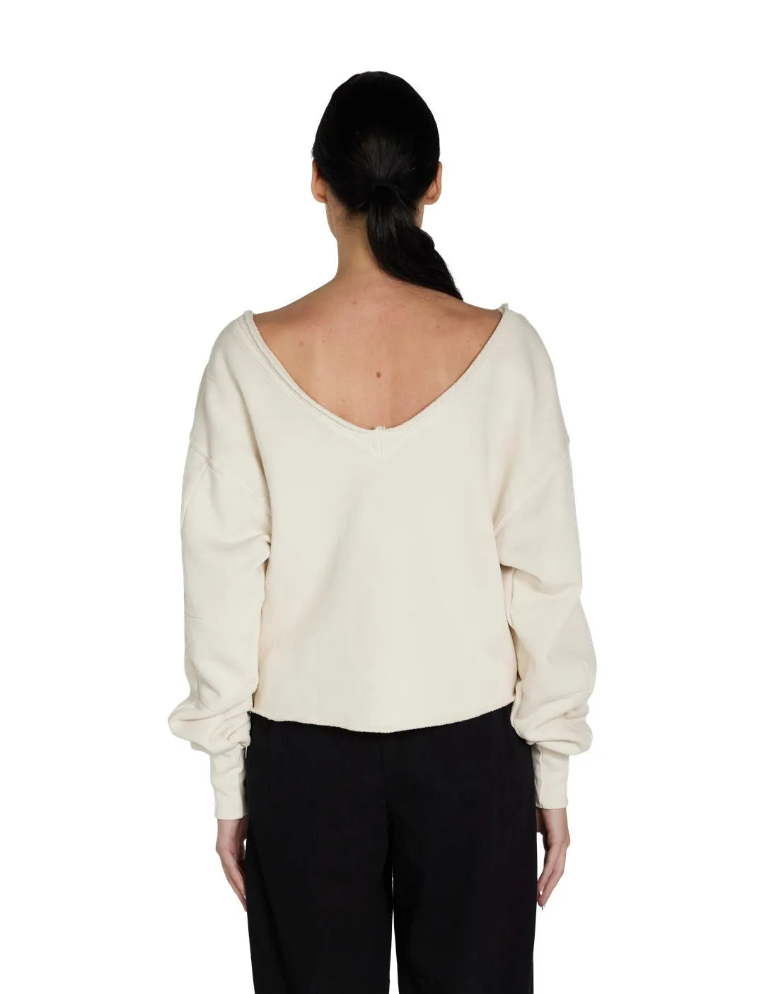 Veronica Double V Roll Neck