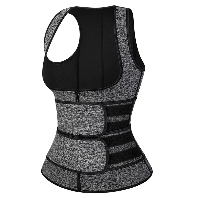 Waist Trainer Vest Corsets for Women Weight Loss Body Shaper Workout Tank Tops Shapeawear Sweat Sauna Suit Slimming Underwear