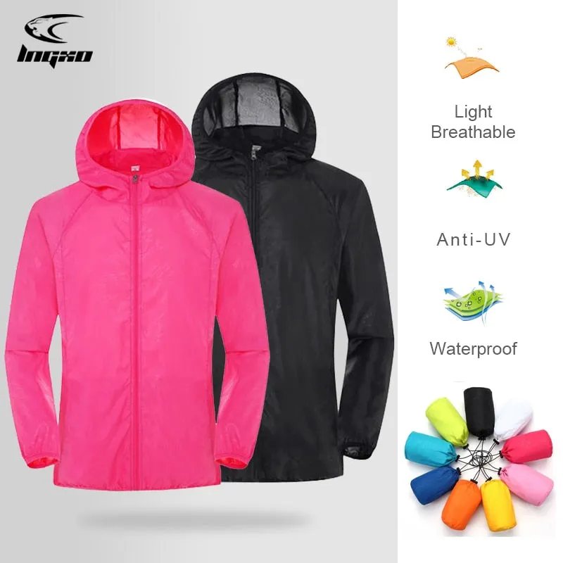 Wandern Jacke Wasserdicht Quick Dry Camping Jagd Kleidung Sun-Schutz Outdoor Sport Mäntel Anti UV Windjacke