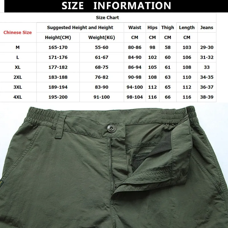 Waterproof Tactical Cargo Pants